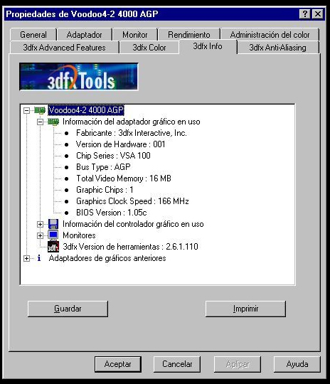 3Dfx Tool Info